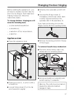 Preview for 37 page of Miele FN 9752 i Operating And Installation Manual