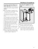 Preview for 43 page of Miele FN 9752 i Operating And Installation Manual