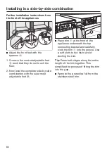 Preview for 86 page of Miele FNS 28463 E ed/cs Operating And Installation Instructions