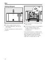 Preview for 28 page of Miele FULLSIZE DISHWASHER - OPERATING Operating Instructions Manual