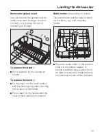 Предварительный просмотр 29 страницы Miele G 1 Series Operating Instructions Manual