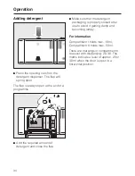 Preview for 34 page of Miele G 1 Series Operating Instructions Manual