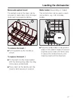 Предварительный просмотр 27 страницы Miele G 1102 SCi Operating Instructions Manual