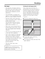 Предварительный просмотр 57 страницы Miele G 1102 SCi Operating Instructions Manual