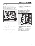 Preview for 25 page of Miele G 1142 SC Operating Instructions Manual