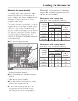 Preview for 27 page of Miele G 1142 SC Operating Instructions Manual