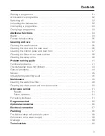 Preview for 3 page of Miele G 1162 SCVi Operating Instructions Manual