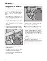 Preview for 50 page of Miele G 1162 SCVi Operating Instructions Manual