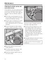 Preview for 52 page of Miele G 1173 Operating Instructions Manual