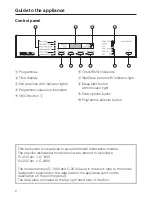 Preview for 6 page of Miele G 1222 Operating Instructions Manual