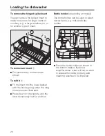 Preview for 26 page of Miele G 1270 Operating Instructions Manual