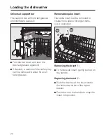 Preview for 20 page of Miele G 1472 Operating Instructions Manual