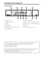 Preview for 6 page of Miele G 1520 Operating Instructions Manual