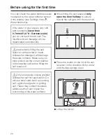 Preview for 20 page of Miele G 1672 Operating Instructions Manual