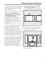 Preview for 17 page of Miele G 1830 Operating Instructions Manual