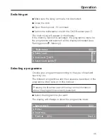 Preview for 35 page of Miele G 1830 Operating Instructions Manual