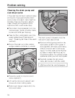 Preview for 58 page of Miele G 1830 Operating Instructions Manual