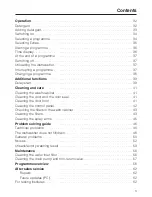 Preview for 3 page of Miele G 1832 Operating Instructions Manual