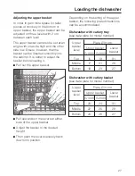 Preview for 27 page of Miele G 1832 Operating Instructions Manual