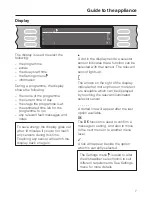 Preview for 7 page of Miele G 1833 Operating Instructions Manual