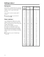 Предварительный просмотр 74 страницы Miele G 1833 Operating Instructions Manual