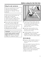 Preview for 13 page of Miele G 2143 Operating Instructions Manual