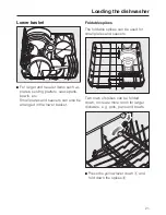 Preview for 21 page of Miele G 2143 Operating Instructions Manual