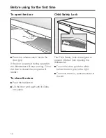 Preview for 10 page of Miele G 2420 Operating Instructions Manual