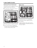 Предварительный просмотр 24 страницы Miele G 2420 Operating Instructions Manual