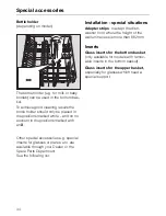 Preview for 44 page of Miele G 307 Operating Instructions Manual