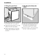 Preview for 52 page of Miele G 307 Operating Instructions Manual