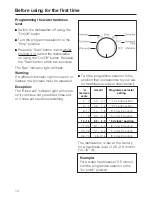 Preview for 14 page of Miele G 349 Plus Operating Instructions Manual