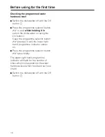 Preview for 16 page of Miele G 4170 SCVI Operating Instructions Manual