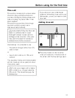 Preview for 19 page of Miele G 4170 SCVI Operating Instructions Manual