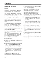 Preview for 34 page of Miele G 4170 SCVI Operating Instructions Manual