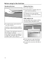 Preview for 16 page of Miele G 4222 Operating Instructions Manual