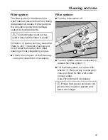 Preview for 47 page of Miele G 4222 Operating Instructions Manual