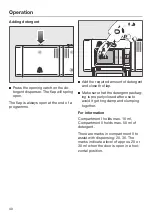 Preview for 40 page of Miele G 4700 Operating Instructions Manual