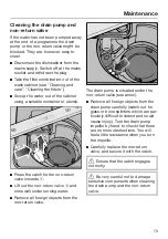 Preview for 73 page of Miele G 4700 Operating Instructions Manual