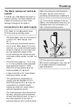 Preview for 79 page of Miele G 4930 SCi Operating Instructions Manual