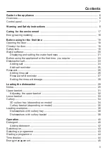 Preview for 3 page of Miele G 4940 Operating Instructions Manual