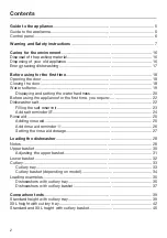 Preview for 2 page of Miele G 4960 Operating Instructions Manual