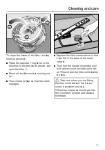 Preview for 71 page of Miele G 4960 Operating Instructions Manual