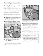 Preview for 60 page of Miele G 4970 Operating Instructions Manual