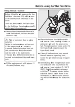 Preview for 27 page of Miele G 5000 Operating Instructions Manual