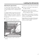 Предварительный просмотр 27 страницы Miele G 5220 Operating Instructions Manual