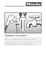 Preview for 59 page of Miele G 5220 Operating Instructions Manual