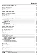 Preview for 3 page of Miele G 5260 Operating Instructions Manual