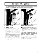 Preview for 5 page of Miele G 542 U Operating Instructions Manual