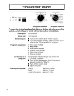 Preview for 24 page of Miele G 542 U Operating Instructions Manual